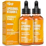 Liposomales Vitamin C Flüssig 2000mg, Hohe Absorption Vit C Tropfen,...