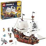 Lego Creator 3-in-1 Piratenschiff Set, Spielzeug mit 3 Baumöglichkeiten,...