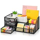 Marbrasse Mesh-Schreibtisch-Organizer mit Schubladen, multifunktionaler...