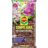 COMPO SANA Orchideenerde mit 8 Wochen Startdünger für alle Orchideenarten...