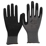 NITRAS Nylotex 3520 Nylon-Latexhandschuhe Arbeitshandschuhe 12 PAAR Größe...