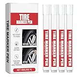 Jiimhte Reifenstift | 4 Stück Wasserdichte Tinten Markierungsstifte |...