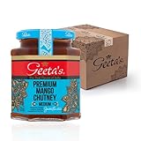 Geeta Premium Mango Chutney (320g) - Packung mit 6