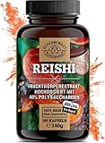 Reishi -1950mg je Tagesdosis- WICHTIG: 20:1 Extrakt (=39000mg Fruchtkörper...