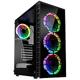 KOLINK Observatory Lite Midi Tower PC Gehäuse ATX RGB PC-Gehäuse, Gaming...