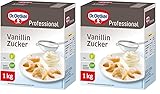 Dr. Oetker Professional Vanillin-Zucker, 2er Pack (1 x 1 kg)