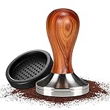 Kaffee Tamper,Espresso Tamper,Kaffeestampfer aus Edelstahl,inkl...