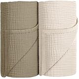 Susurration Baby Pucktuch Musselin Decke 100% Baumwolle Dünne...