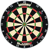 WINMAU Blade 6 Triple Core Carbon Dartscheibe Steeldart Profi Dartboard –...