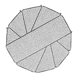 MUELODSIC 5 Stück Wiederverwendbare Mikrofaser Wischmopp Ersatzpads...