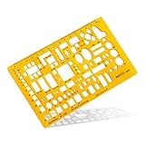 Aristo AR5064 Möblierungsschablone Architekt (1:100, Darstellung von...