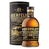 Aberfeldy 12 Jahre alter Highland Scotch Single Malt Whisky in edler...