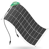 ECO-WORTHY 130W 12V Solarpanel Flexibel Monokristallines Solarpanel,...