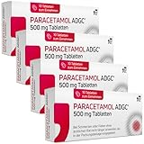 PARACETAMOL ADGC® 500 mg - 4x 10 Stück – Tabletten bei leichten bis...