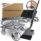 Bissmann® Möbelroller Set | Stabiler Möbelheber mit 4 Transportroller...