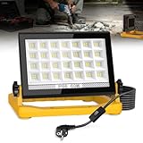 CORESLUX LED Baustrahler, 60W Arbeitsleuchte mit 3 Modi Helligkeit, LED...