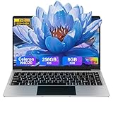 bvate Laptop 14 Zoll Win11 8+256GB SSD Unterstützung 1TB Notebook Celeron...