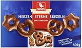 Weiss Lebkuchen Herzen/ Sterne/ Brezeln Vollmilch, 500g