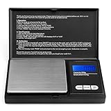 Defurhome 200g / 0,01g Taschenwaage, mit beleuchteter LCD-Anzeige Digitale...