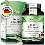 EINFÜHRUNGSANGEBOT* Leber-Komplex 5-fach hochdosiert - 120 Kapseln für 4...