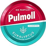 Pulmoll Hustenbonbons Eukalyptus zuckerfrei, 50 g
