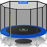 KESSER® Trampolin Ø 305 cm | TÜV SÜD GS Zertifiziert | Komplettset mit...