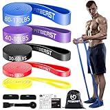FitBeast Widerstandsbänder Set, 5 Level Pull-up-Bänder für...