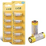 LiCB 10 Stück 23A 12V Alkaline Batterie, A23S MN21/23 L1028 A23 12V...