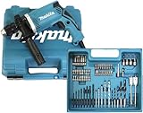 Makita HP1631KX3 Schlagbohrmaschine im Koffer, 710 W + 74tlg. Zubehör,...