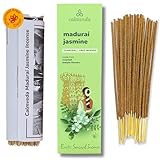 Calmveda Räucherstäbchen Jasmin weihrauch Bio - (80 weihrauch)...