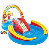 Intex Rainbow Ring Play Center - Kinder Aufstellpool - Planschbecken - 297...