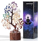 AWARDSEN Chakra Steine Kristallbaum, Lebensbaum, Edelsteinkristall Bonsai...