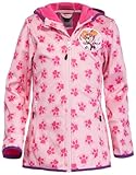 Brandsseller Mädchen Softshelljacke 110/116 Outdoor Kinderjacke Regenjacke...