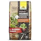 Neudorff NeudoHum Hochbeet & GewächshausErde 75L - Torffreie Bio-Erde für...