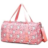 Suweir Sporttasche Kinder Reisetasche Jungen Mädchen mit Nassfach...