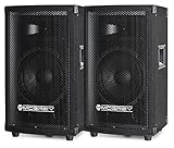 Paar McGrey TP-8 Lautsprecher Boxen (2 Stück DJ- und Partyboxen, 8'...