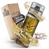 LALOB® Dressing-Shaker – spülmaschinenfest – fünf Rezepte in 175ml...