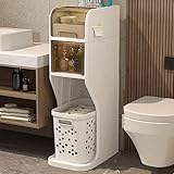 ZJXANMZ Badezimmer-Unterschrank, 2/3/4-stöckig, Badezimmer-Unterschrank...