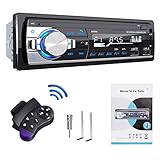 RDS Autoradio Bluetooth Freisprecheinrichtung, Lifelf 1 DIN Radio Stereo 4...