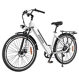 ESKUTE E-Bike Polluno Plus 26 Zoll Damenfahrrad mit Drehmomentsensor, 720Wh...