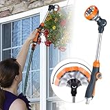 Blumenampel-Gießstab, Gartenbrause, Stab-Gartenbrause für Einen Höheren...