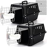 Locmeo 2er-Set Haustier-Tragetaschen für kleine Hunde und Katzen,...