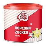 Popcornzucker Vanille 300 g mit Bourbon-Vanille Zucker Vanillin Popcorn...