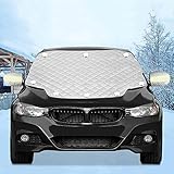 FREESOO Schneeschutz Frontscheibenabdeckung für Auto- Eisschutz...