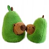 LHOEST Capybara Avocado Kuscheltier, 50cm Capybara Plüschtier Plushie 2 In...