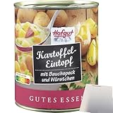 usy Bundle für Hofgut Kartoffeleintopf mit Würstchen (800g Dose) + usy...