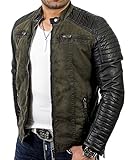 Redbridge Red Bridge Jacke Herren Biker Kunstleder Lederjacke Jacket mit...