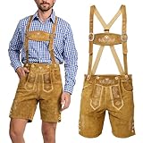 Steigenhöfer - Traditionelle Lederhose für Herren, Trachtenhose aus...