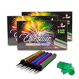 AKTIVHANDEL Elfenfeuer Regenbogen-Edition, 15 Stück (3x5er) Elfen-Feuer...
