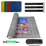 Puzzlematte bis zu 1500 Teile, Puzzle Matte mit Aufrollfunktion, Tragbare...